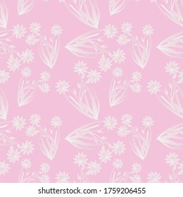 Seamless Pattern With Floral Motifs able to print for cloths, tablecloths, blanket, shirts, dresses, posters, papers.