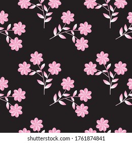 Patrón sin foco con motivos florales que se pueden imprimir para paños, manteles, mantas, camisas, vestidos, carteles, papeles.
