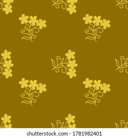 Seamless Pattern With Floral Motifs able to print for cloths, tablecloths, blanket, shirts, dresses, posters, papers.
