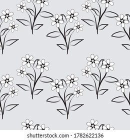 Patrón sin foco con motivos florales que se pueden imprimir para paños, manteles, mantas, camisas, vestidos, carteles, papeles.