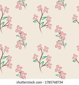 Patrón sin foco con motivos florales que se pueden imprimir para paños, manteles, mantas, camisas, vestidos, carteles, papeles.