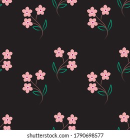 Seamless Pattern With Floral Motifs able to print for cloths, tablecloths, blanket, shirts, dresses, posters, papers.