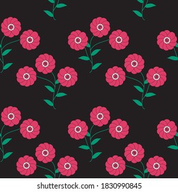 Patrón sin manchas con motivos florales que pueden imprimir para manteles de tela camisas mantas vestidos con papeles de afiches.