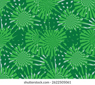Seamless pattern with floral motifs Tropic vector illustrational background ,backdrop with jungle plant for design element .vector illustration.