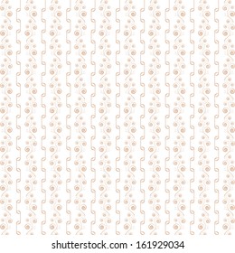 Nahtlose Muster von Blumen und Noten