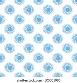 Seamless pattern floral ornament background. Vector floral texture white seamless backgrounds.