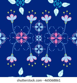 Seamless pattern. Floral ornament. Vector illustration - EPS 8.
