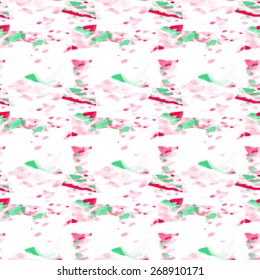 Seamless pattern with floral palette. Bright and colorful background for textile prints, web usage and wrapping paper.