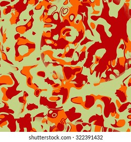 Seamless pattern with floral palette. Bright and colorful background for textile prints, web usage and wrapping paper. Stylish texture for wrapping paper or book covers.