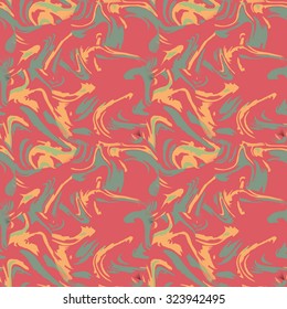 Seamless pattern with floral palette. Bright and colorful background for textile prints, web usage and wrapping paper.