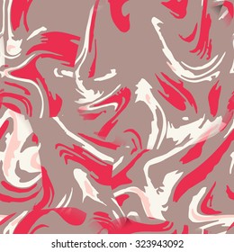 Seamless pattern with floral palette. Bright and colorful background for textile prints, web usage and wrapping paper. Stylish texture for wrapping paper or book covers.