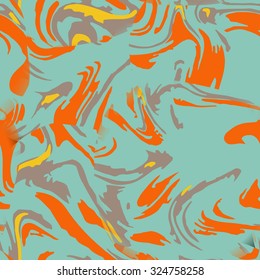 Seamless pattern with floral palette. Bright and colorful background for textile prints, web usage and wrapping paper. Stylish texture for wrapping paper or book covers.