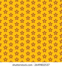Seamless Pattern Floral Repeat Background
