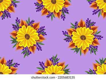 Seamless pattern with floral scribble motifs.
Hand drawn with scribble textures and floral elements.
Floral scribble vector design for Fashion printing,Wrapping,Backgrounds and Crafts.