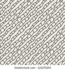 Seamless pattern. Floral stylish background. Wavy branches of stylized bamboo