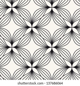 Seamless pattern. Floral stylish background. Vector repeating texture