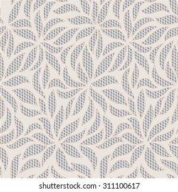 Seamless pattern. Floral stylish background. Vector repeating texture