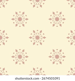 Plano de fundo de vetor floral de padrão contínuo