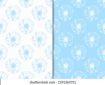 seamless pattern with flower