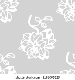 seamless pattern with flower