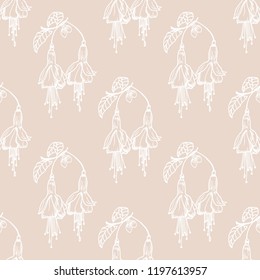 seamless pattern with flower