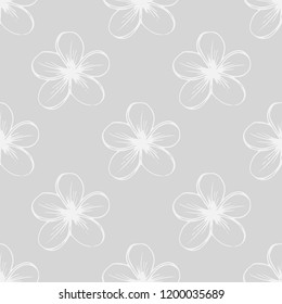 seamless pattern with flower