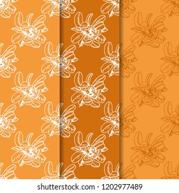 seamless pattern with flower