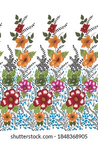 Patrón sin incandescencias Flor Florencia para papeles de pared, Baldosas de pared, telas, papel de envoltura, decoración. batik brillante, cubierta, adorno, fondo, papel de regalo, cortina textil, ropa, etc.