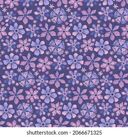 Seamless pattern flower bud.Background floral beauty elegant.Design print stylized graphic ornate.Vector illustration.