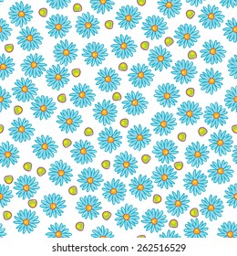 Seamless pattern with flower for design fabric,backgrounds, package, wrapping paper, covers, fashion
