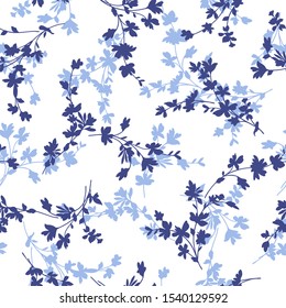 Seamless pattern of a flower designed simply,I designed a flower,