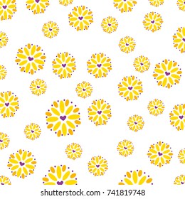seamless pattern flower flora petal decoration