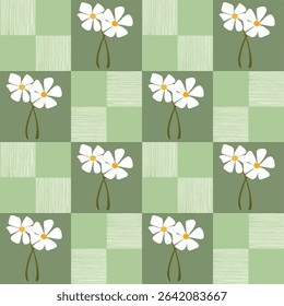 seamless pattern with flower for gift wrapping, greeting cards, decorations for special occasions and wallpaper design