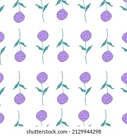 Seamless pattern. Flower pattern.Blooming pattern.