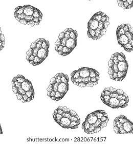 seamless pattern flower peony hand drawn. bloom garden, pink fragrance, bud blossom flower peony black sketch illustration