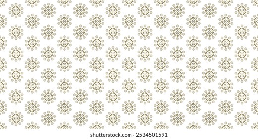 Seamless Pattern with Flower. Shamrock Graphic Background. Flower seamless pattern for textile, backgrounds, tiles and designs. EPS vector