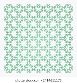 Seamless pattern flower vector decoration