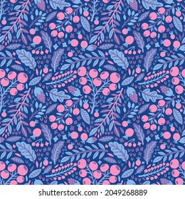 Seamless pattern flower.Floral decorative design.Beautiful fashion print.Vector illustration.