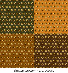 seamless pattern with flowers 