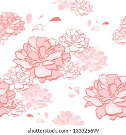 seamless pattern with flowers