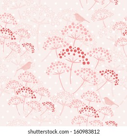 seamless pattern with flowers