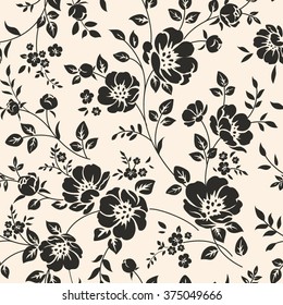 
Seamless pattern with flowers