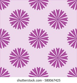 Seamless pattern with flowers