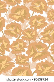 seamless pattern with flowers