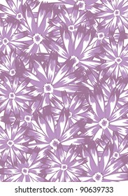 seamless pattern with flowers