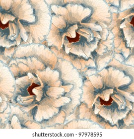 seamless pattern with flowers