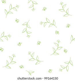 seamless pattern with flowers