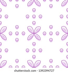 Seamless pattern with flowers. Abstract colorful background. Design for banner, poster, textile, print.