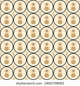 patrón impecable con flores. fondo floral abstracto. impresión de diseño gráfico para texturas superficiales de páginas web de tela envoltura ilustración vectorial de papel
