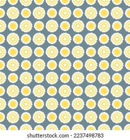 seamless pattern with flowers background